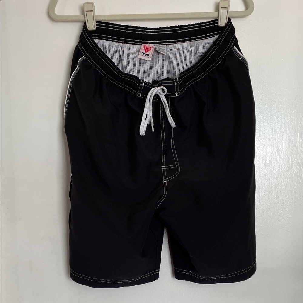 TYR Men's Black Board Shorts